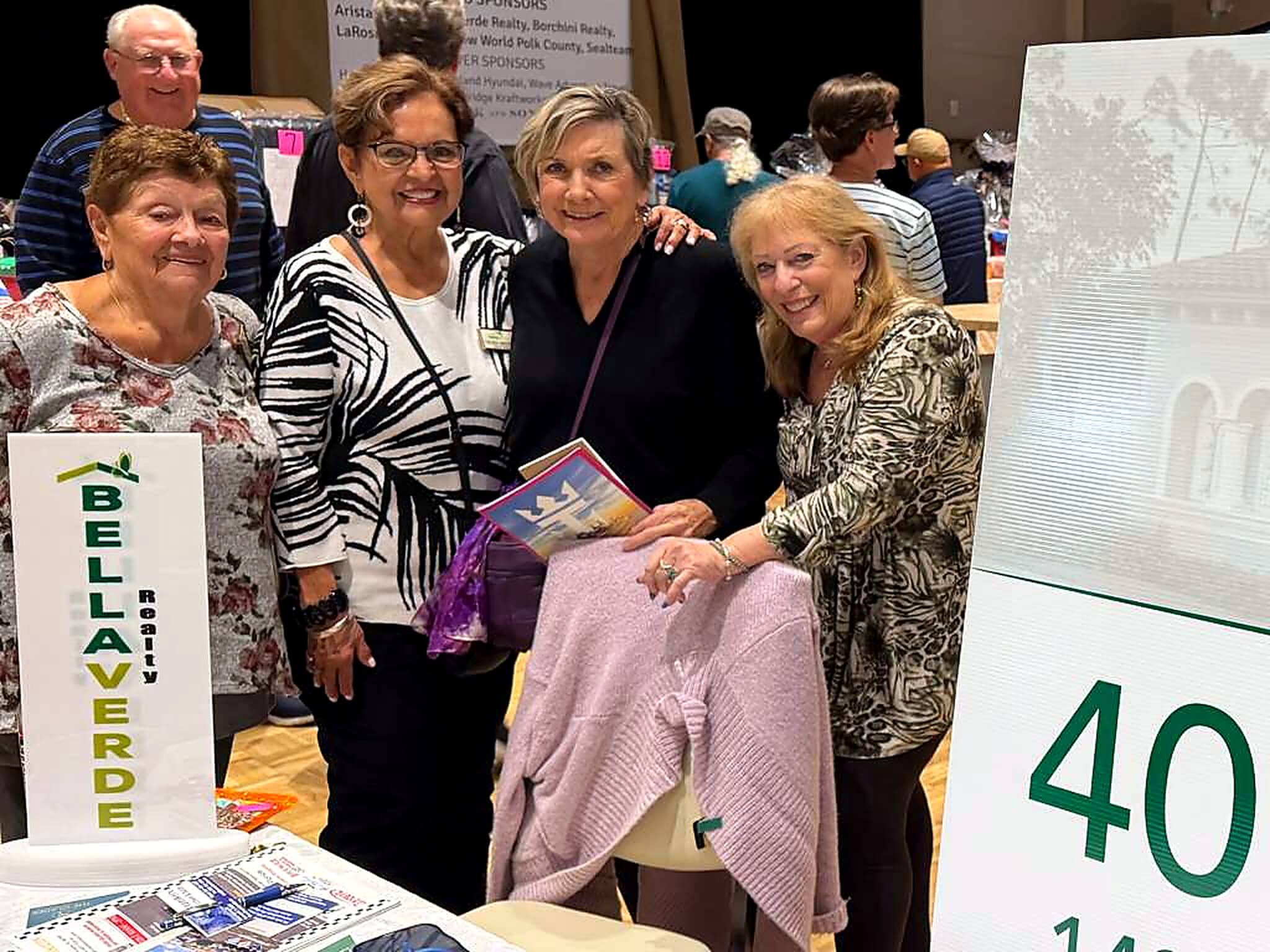 Bella Verde Realty team at a Solivita community event